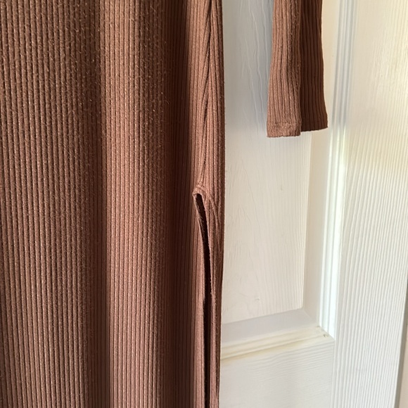 Stillwater L/S Chocolate Rib Cotton Maxi M - Picture 10 of 11